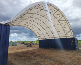 κτίριο από PVC